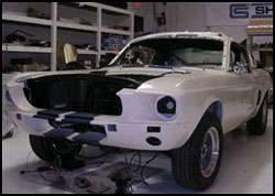 Shelby Mustang Under Restoration