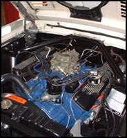 Rebuilt Shelby Mustang Engine
